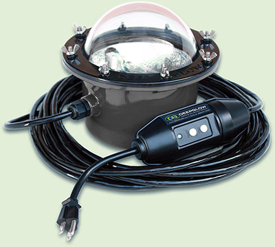 DeepGlow GFCI Underwater Lighting System- 30' to 150' Cord- Free Shipping